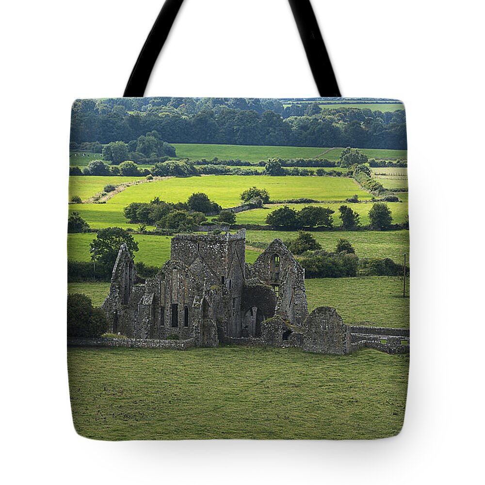 Ireland Tote Bag featuring the photograph Cashel Hore Abbey by Enrico Pelos