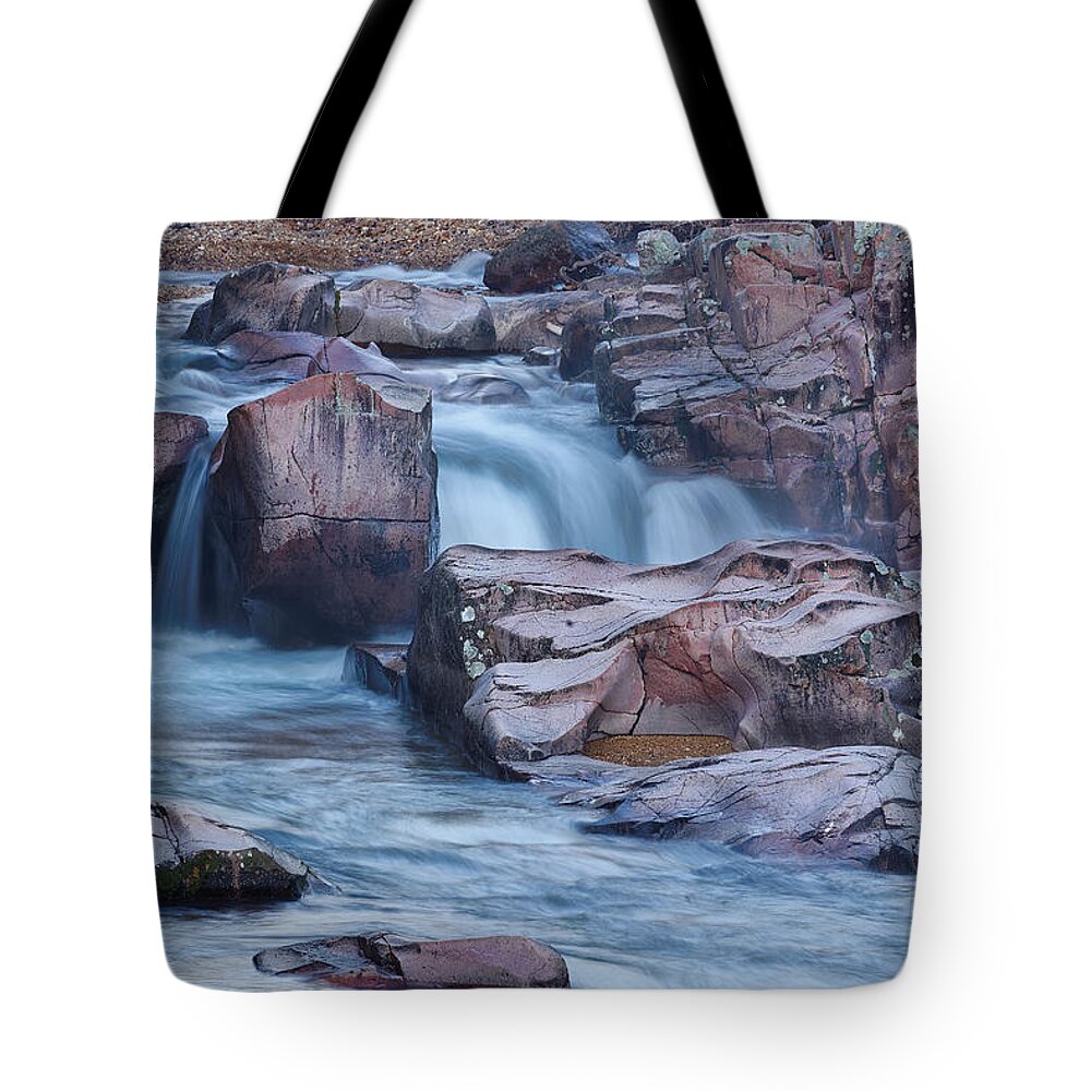 Ozark Tote Bag featuring the photograph Caster River Shut-in by Robert Charity
