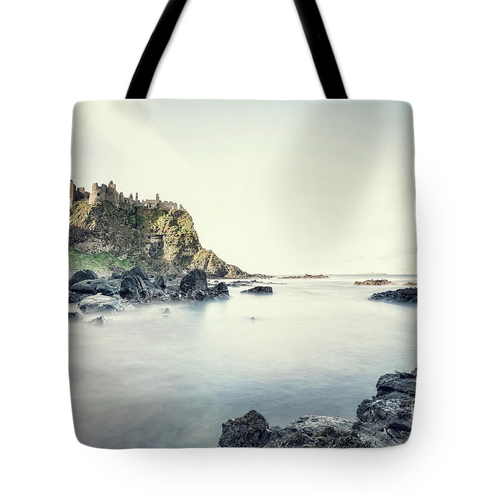 Kremsdorf Tote Bag featuring the photograph Castle By The Sea by Evelina Kremsdorf
