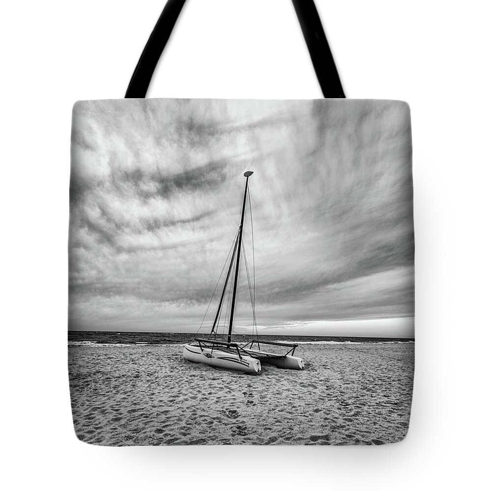 Alabama Tote Bag featuring the photograph Catamaran in Orange Beach AL by John McGraw