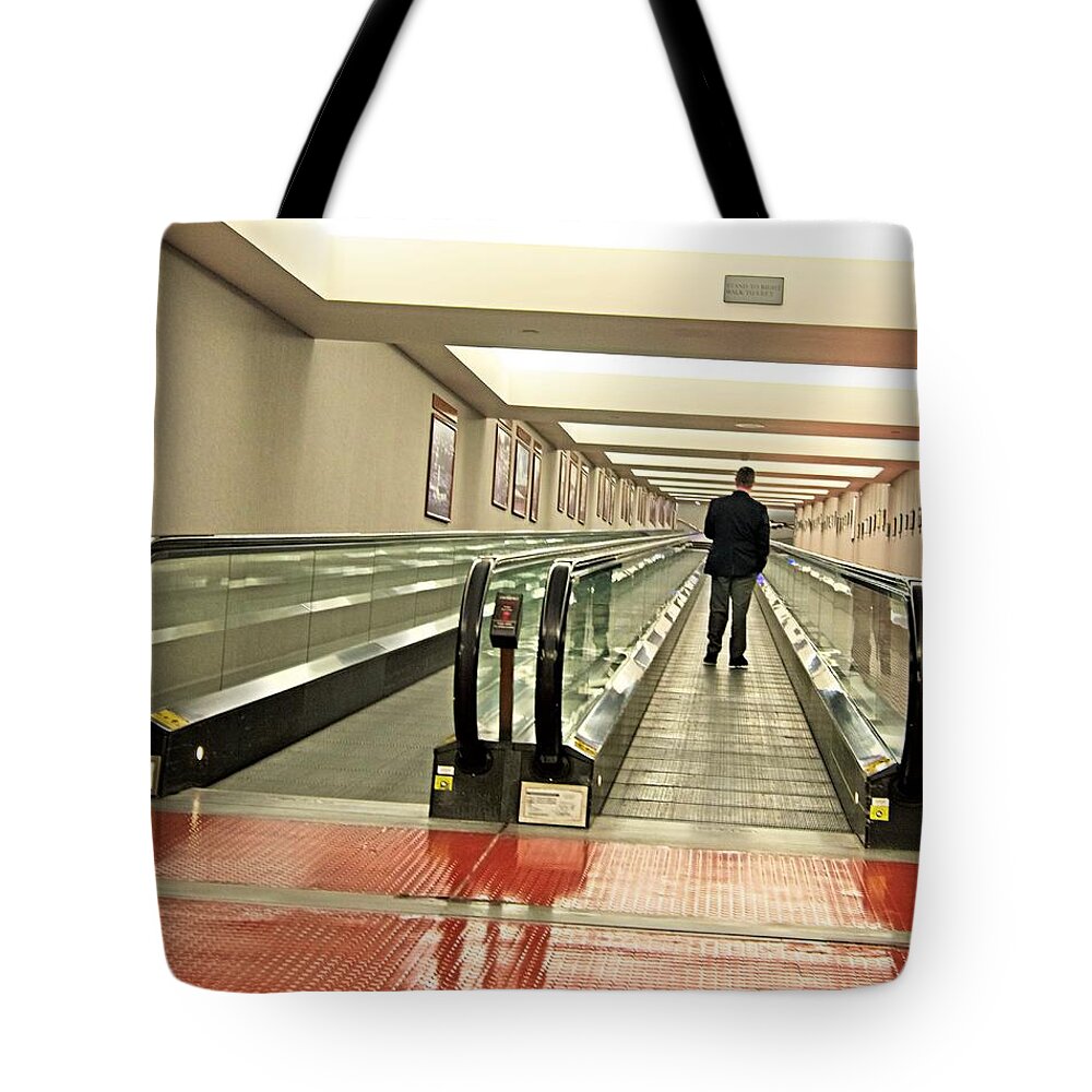 People Tote Bag featuring the photograph Catching a Ride by Charles HALL