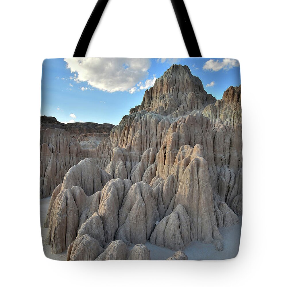 Cathedral Gorge State Park Tote Bag featuring the photograph Cathedral Gorge in Nevada by Ray Mathis
