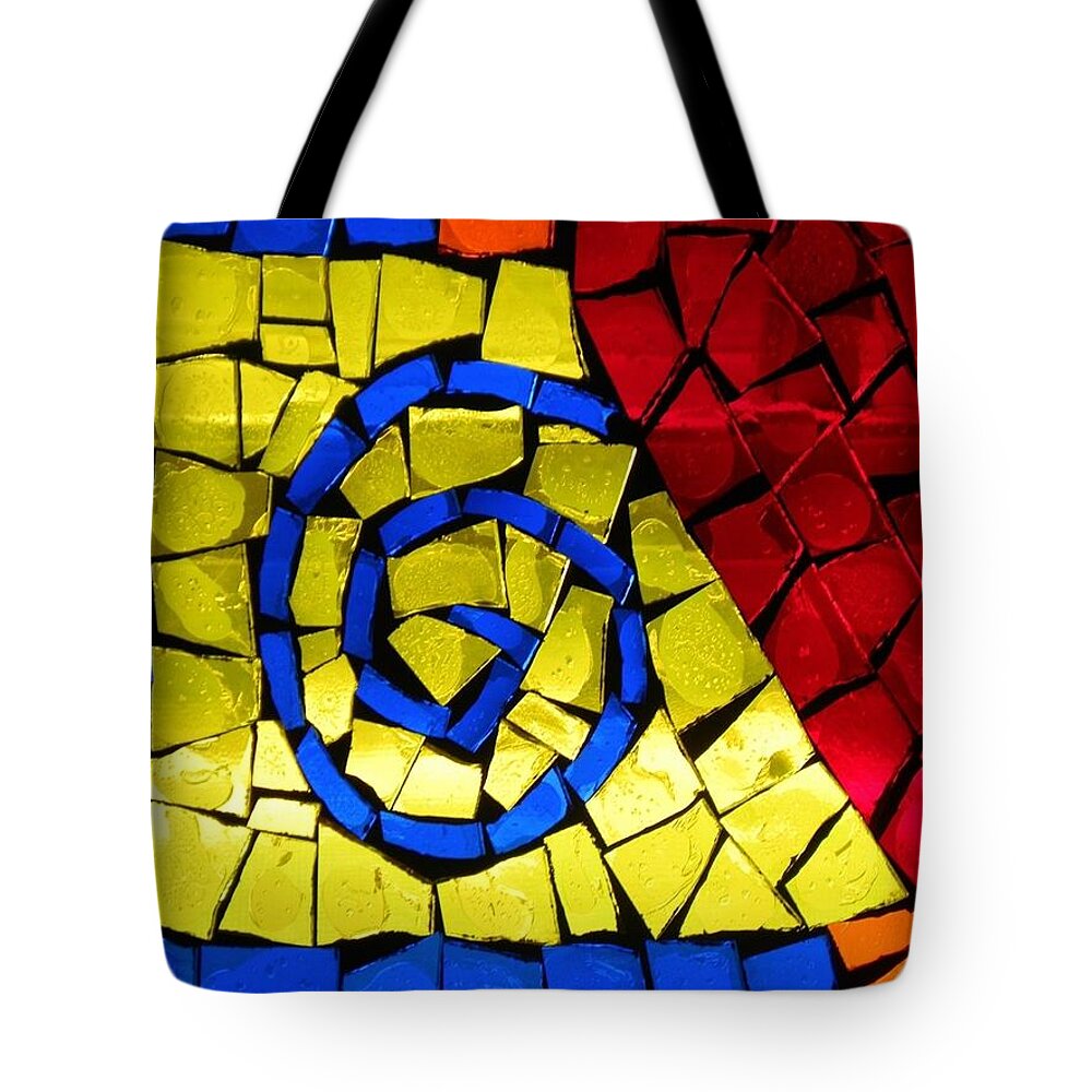 Stained Glass Tote Bag featuring the photograph Chapel of Love by Kerry Obrist