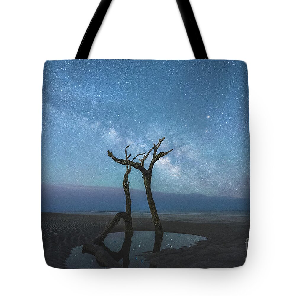  Tote Bag featuring the photograph Charleston Milkyway by Robert Loe