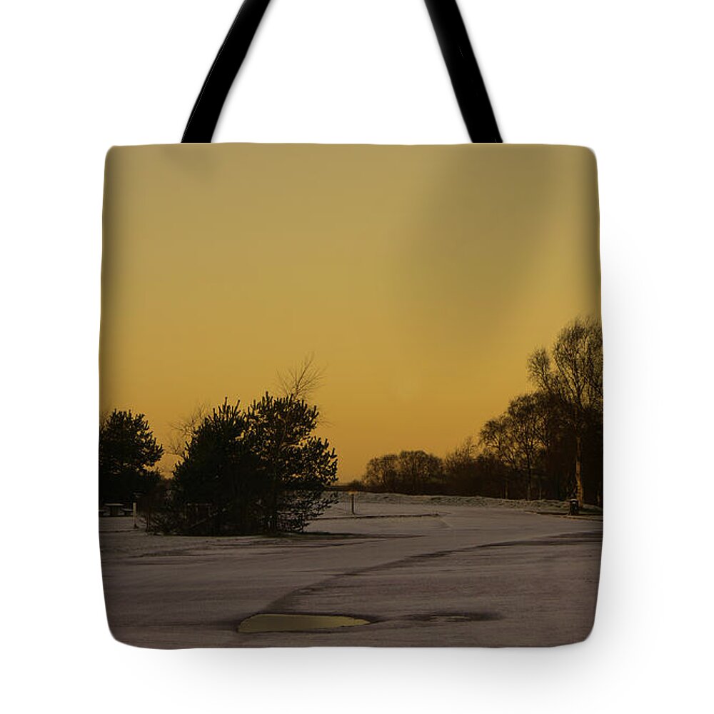 Brownhills Tote Bag featuring the photograph Chasewater Evening by MSVRVisual Rawshutterbug