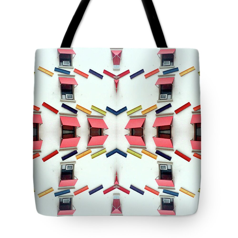 Chelsea Tote Bag featuring the digital art Chelsea No. 2-1 by Sandy Taylor