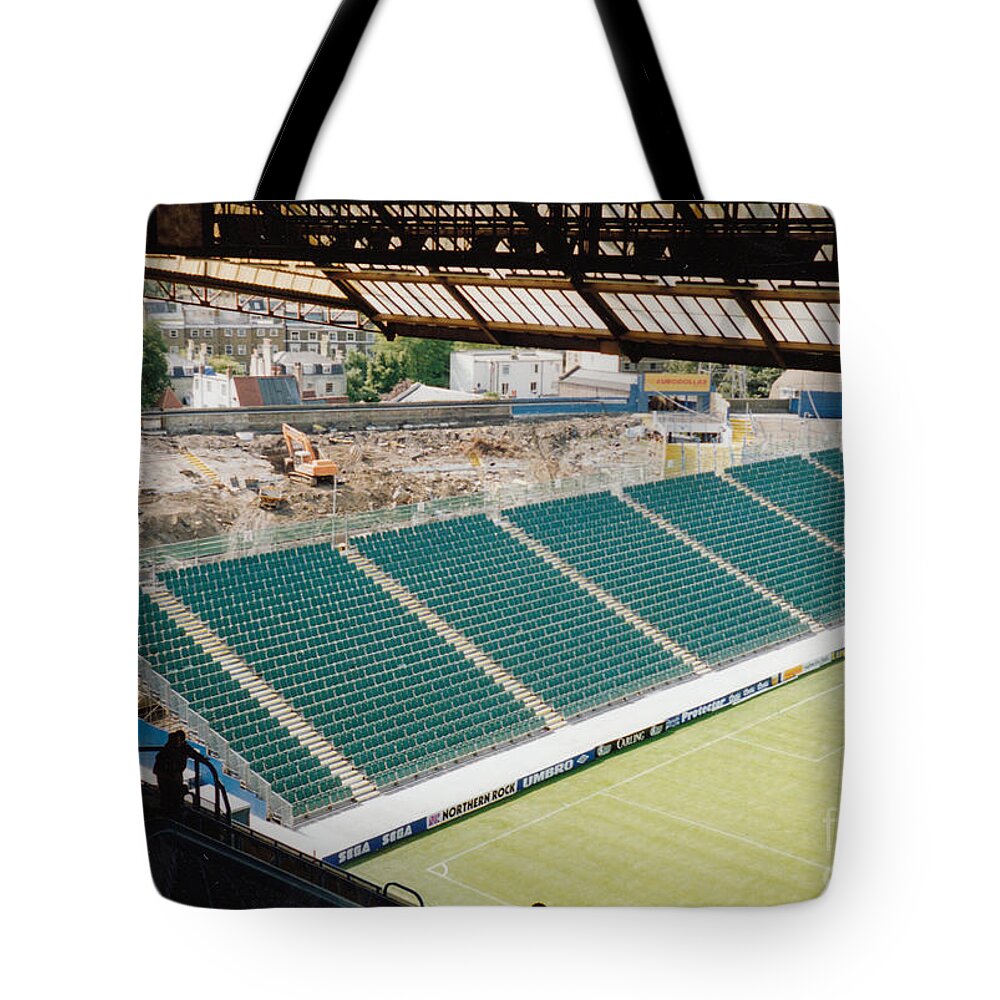 Chelsea - Stamford Bridge - South Terrace - Shed End 2 - August 1994 Tote  Bag by Legendary Football Grounds - Fine Art America