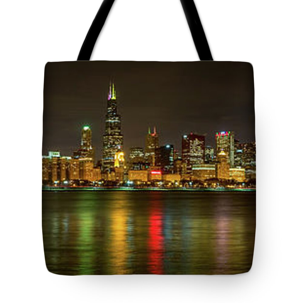 Chicago Tote Bag featuring the photograph Chicago Skyline by Brad Boland