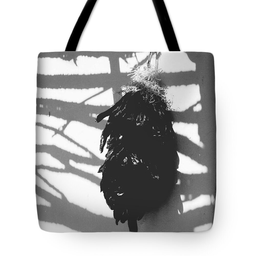 Chiles Tote Bag featuring the photograph Chiles by Kathy McClure