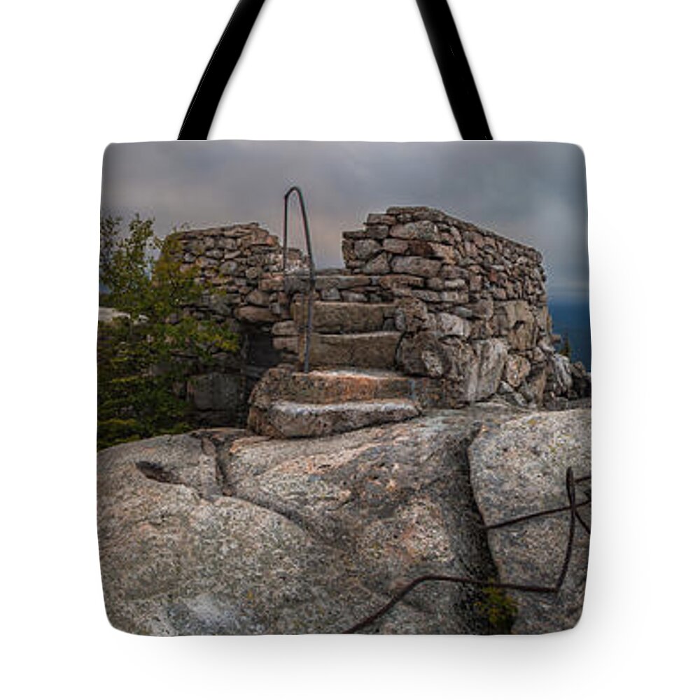 Chocorua Tote Bag featuring the photograph Chocorua Sunburst by White Mountain Images