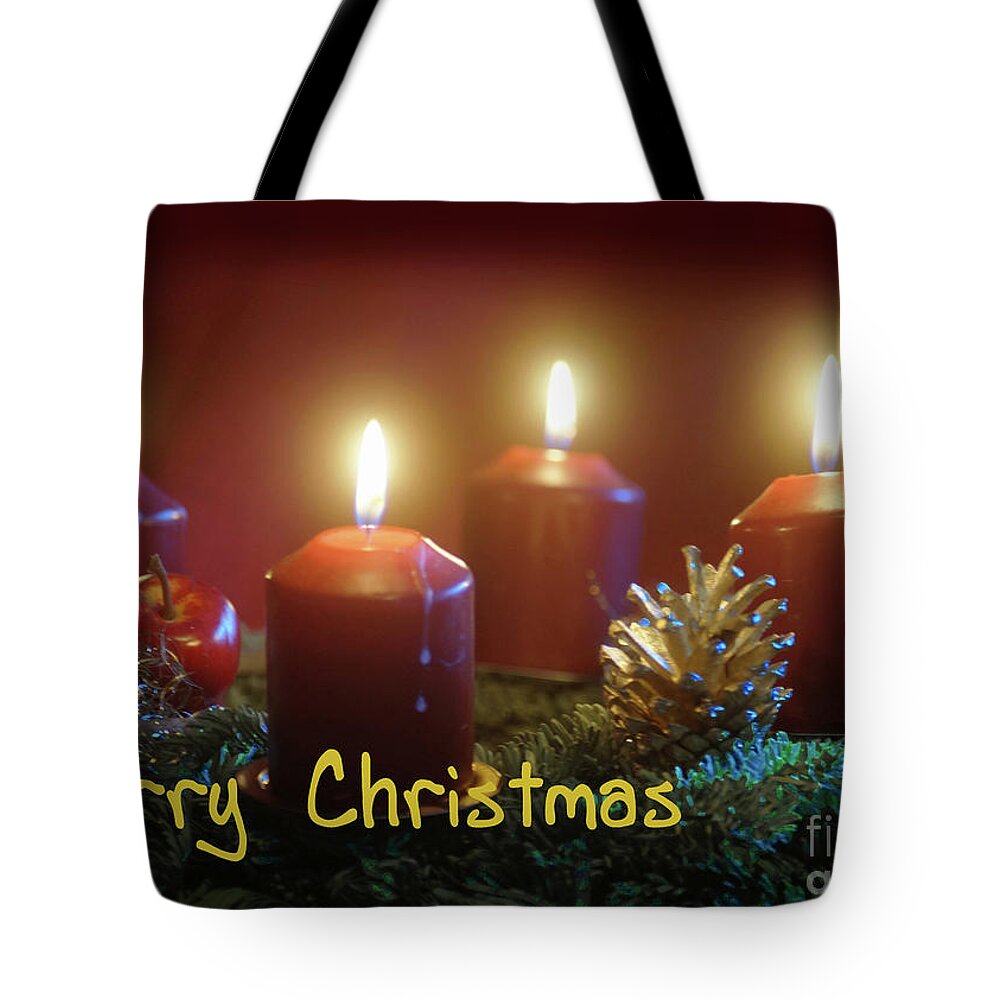 Prott Tote Bag featuring the photograph Christmas Is Coming 2 by Rudi Prott