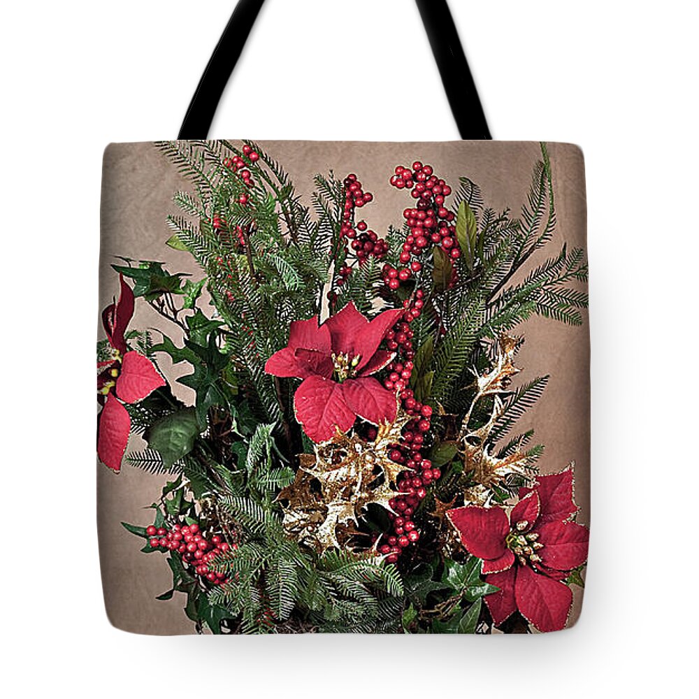 Christmas Tote Bag featuring the photograph Christmas Jewels by Sherry Hallemeier