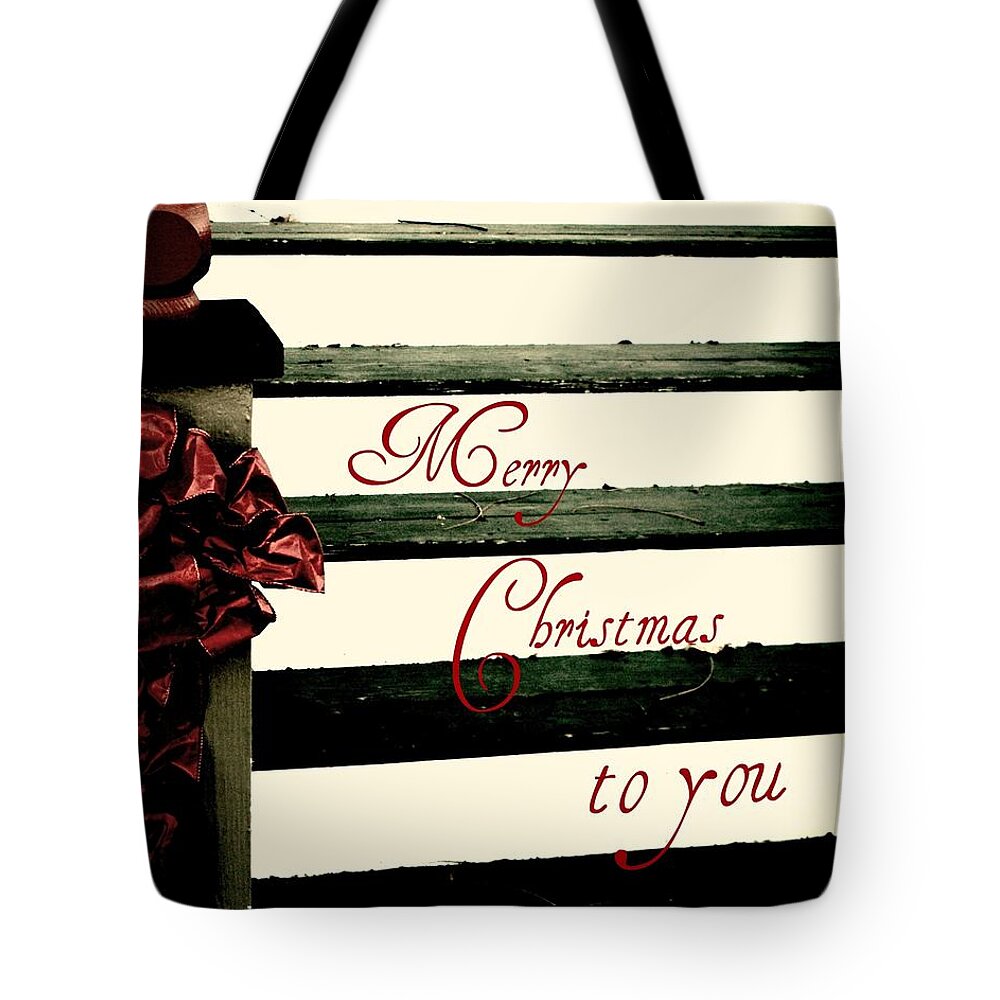 Cards Tote Bag featuring the photograph Christmas No. Eleven by Chris Berry