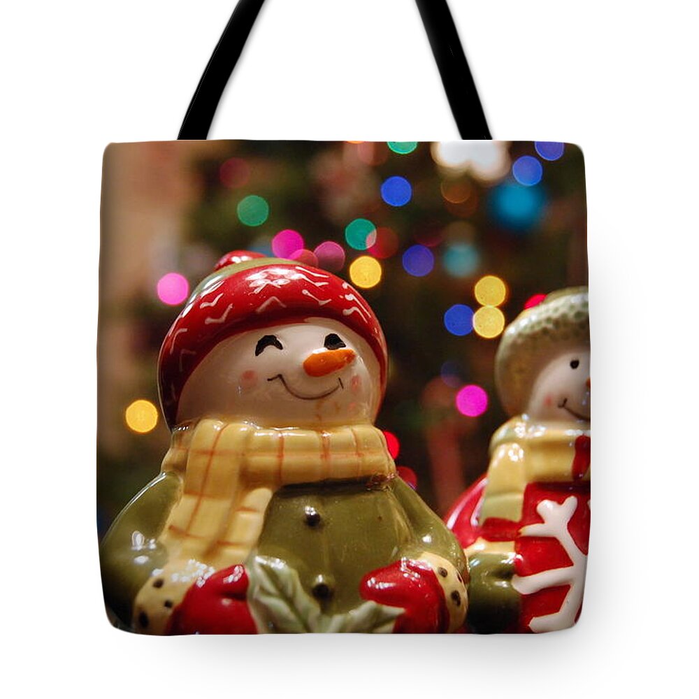Christmas Tote Bag featuring the digital art Christmas by Super Lovely