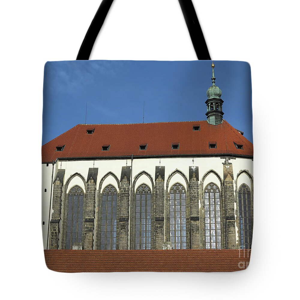 Prague Tote Bag featuring the photograph Church of the Virgin Mary of the Snow by Michal Boubin