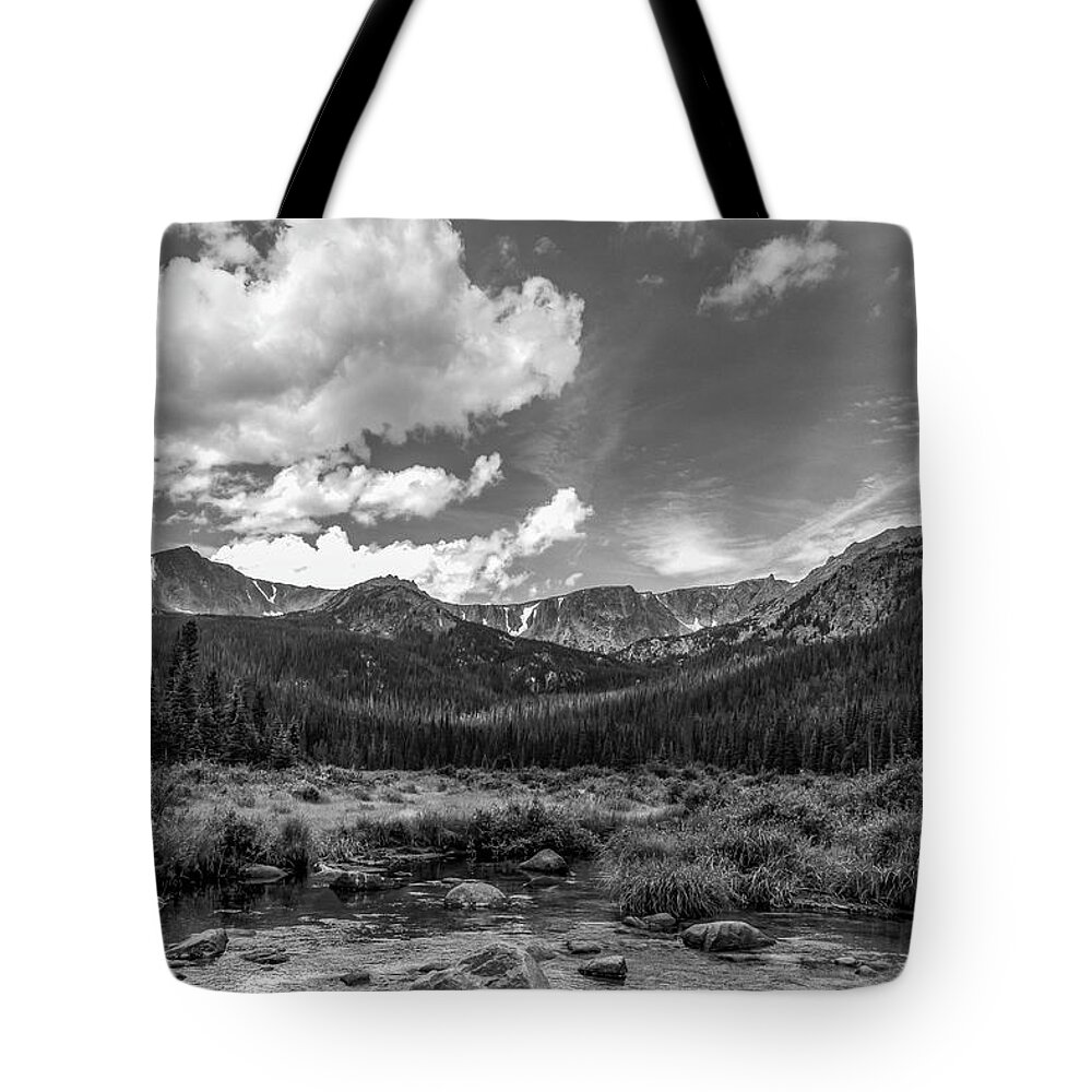 Colorado Tote Bag featuring the photograph Cirque Meadow by John Roach
