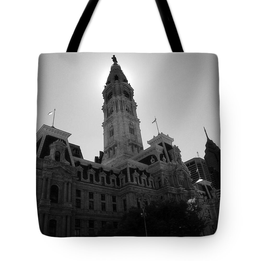  Tote Bag featuring the photograph City Hall by Gerald Kloss