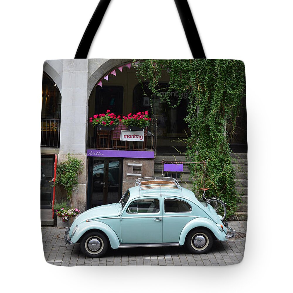 Transportation Tote Bag featuring the photograph City Spot by Felicia Tica