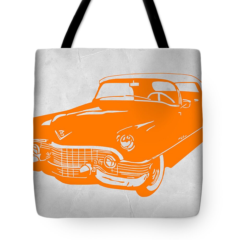 Chevy Tote Bag featuring the digital art Classic Chevy by Naxart Studio