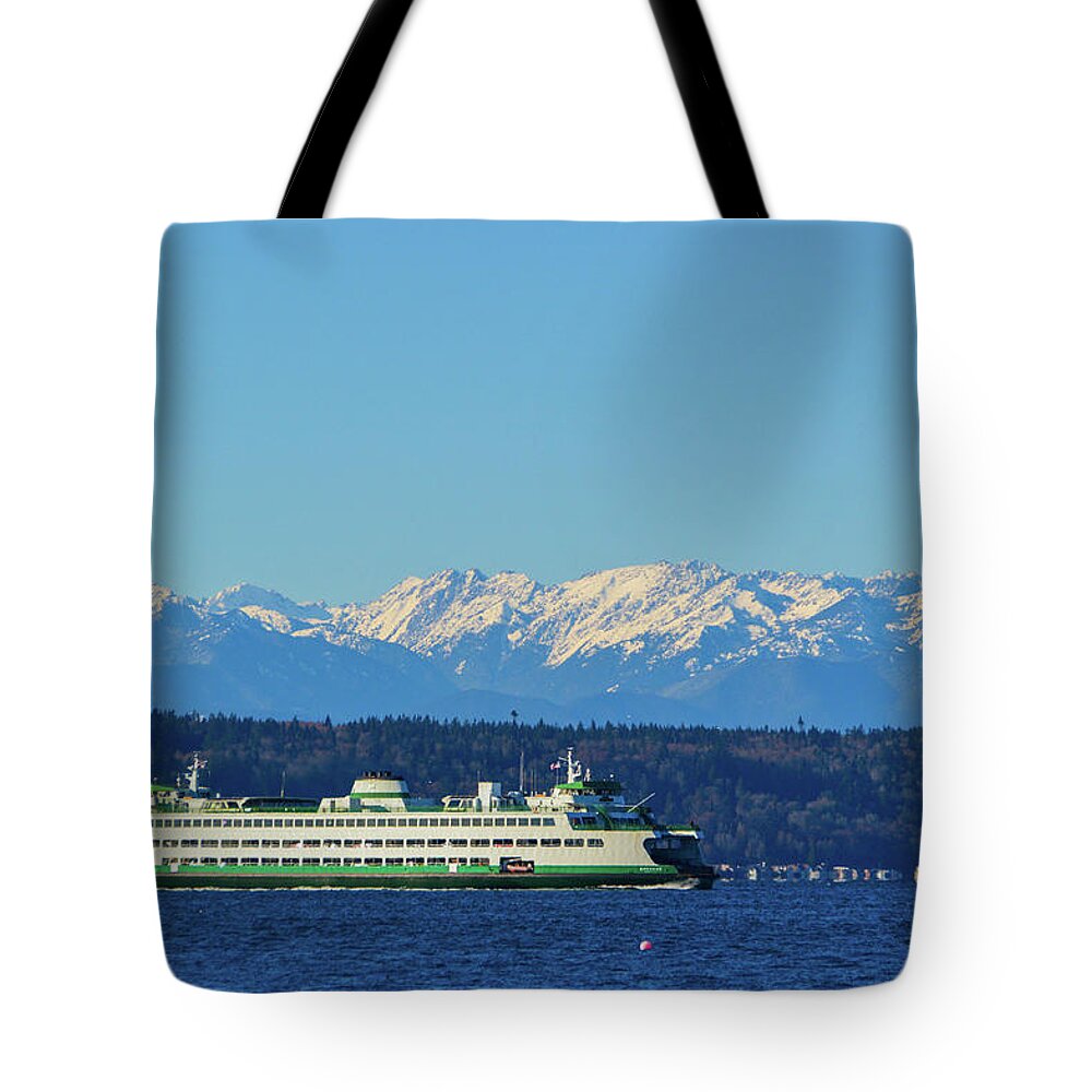 Ferry Tote Bag featuring the photograph Classic Ferry by Brian O'Kelly