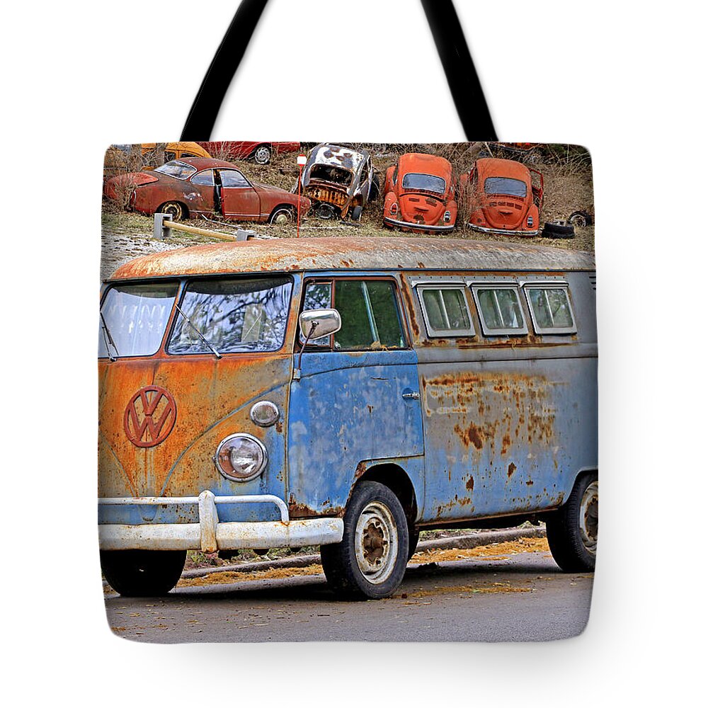 Vw Tote Bag featuring the photograph Classical Originality by Christopher McKenzie