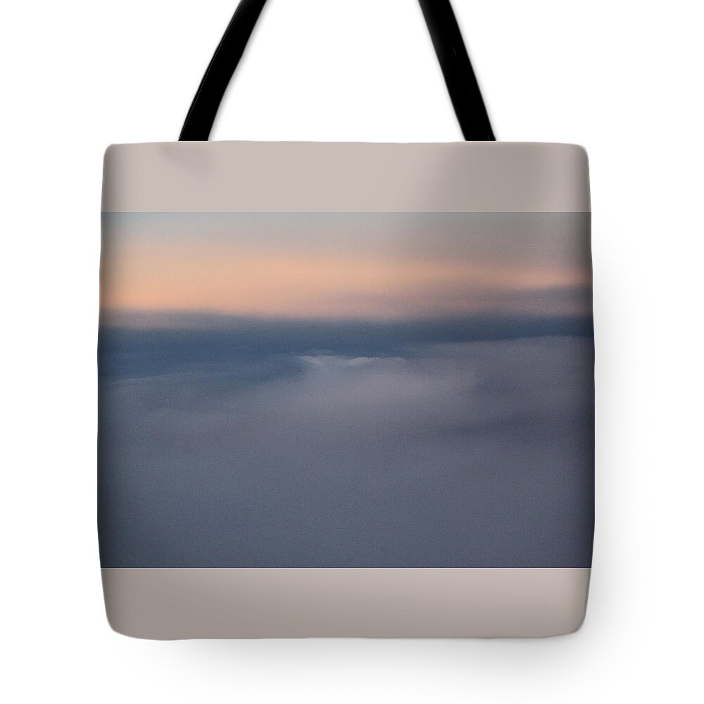 Photograph; Giclee Tote Bag featuring the photograph Cloud Abstract by Suzanne Gaff