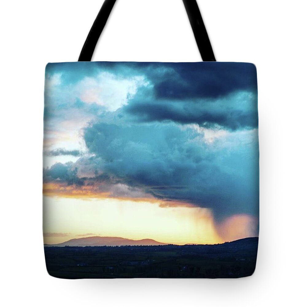  Tote Bag featuring the photograph Cloud Formations by Aleck Cartwright