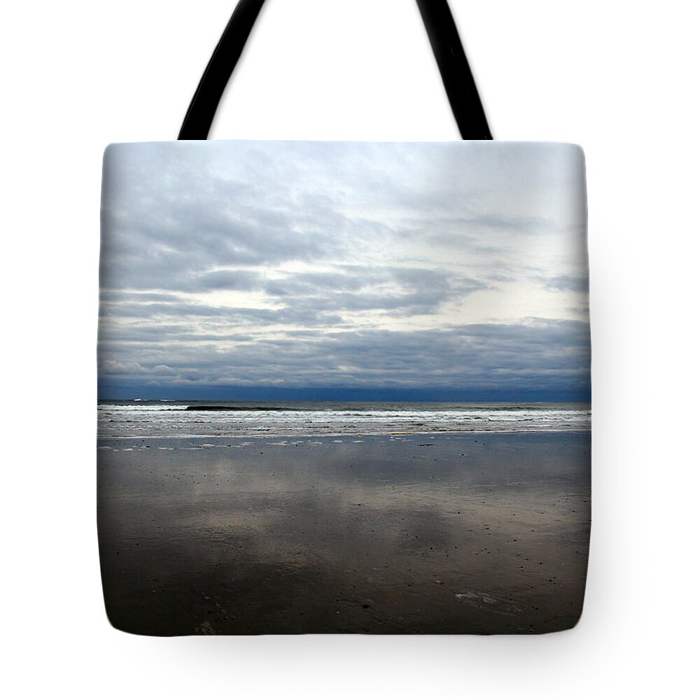 Nature Tote Bag featuring the photograph Cloudy Reflections by Becca Wilcox