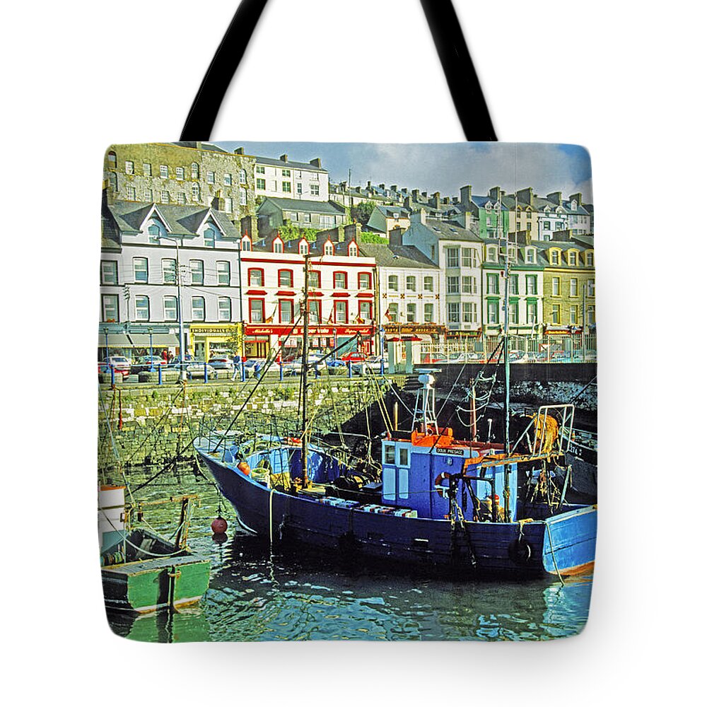 Cobh Tote Bag featuring the photograph Cobh Harbour by Dennis Cox