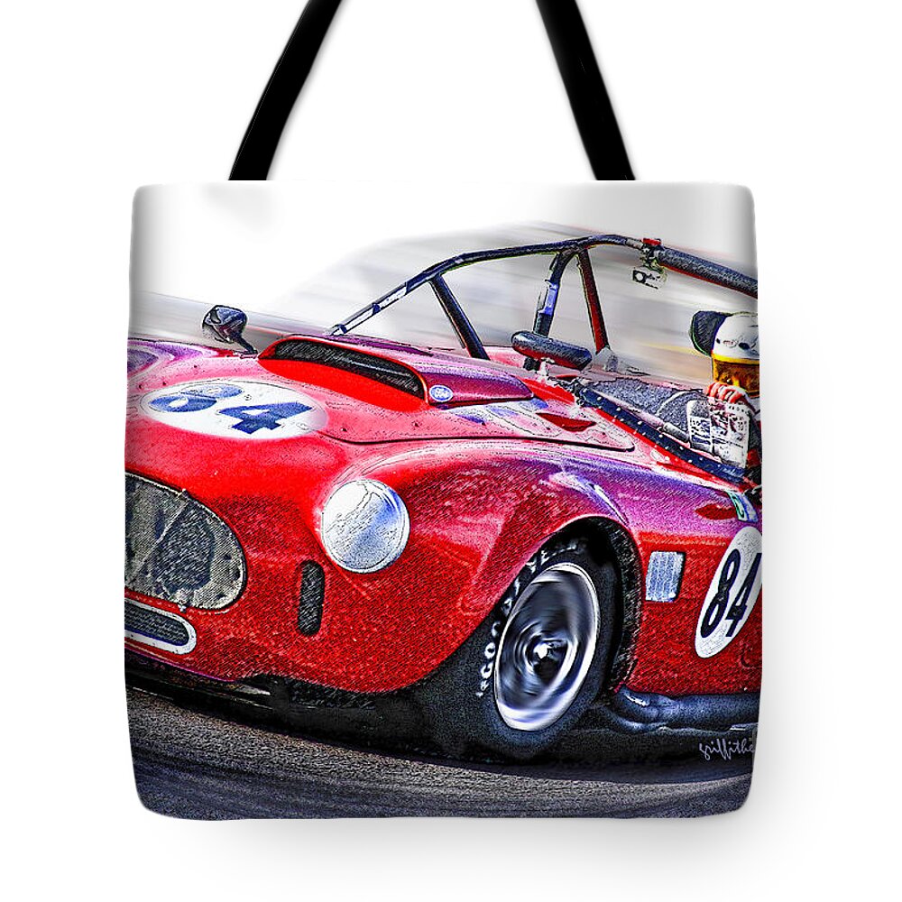 Ac Cobra Tote Bag featuring the photograph Cobra by Tom Griffithe
