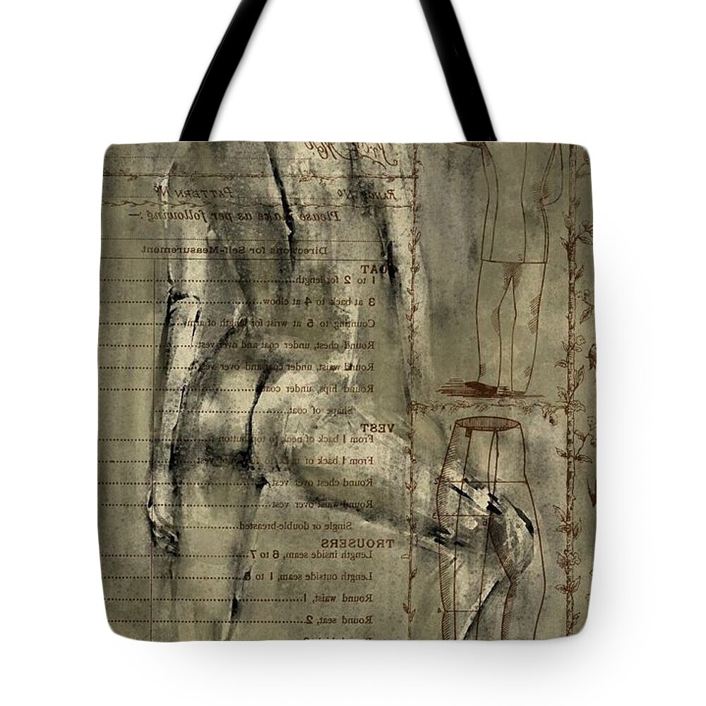 Figure Tote Bag featuring the photograph CoEd by Jim Vance