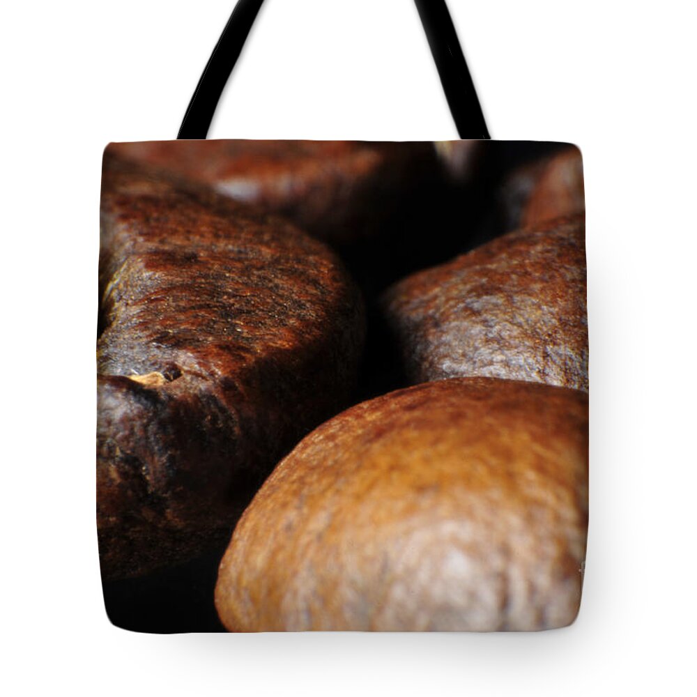 Coffee Beans Tote Bag featuring the photograph Coffee Beans by Robert WK Clark
