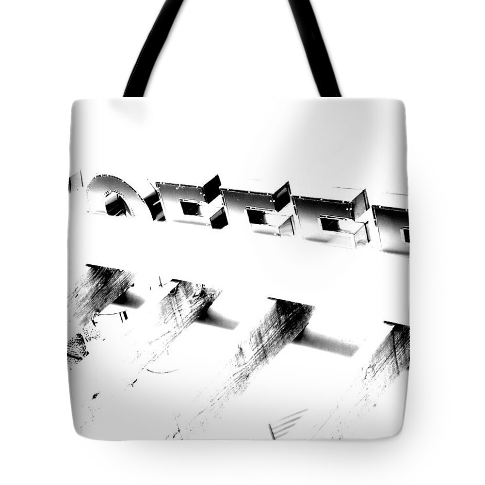 Black And White Tote Bag featuring the photograph Coffee by Thomas Pipia