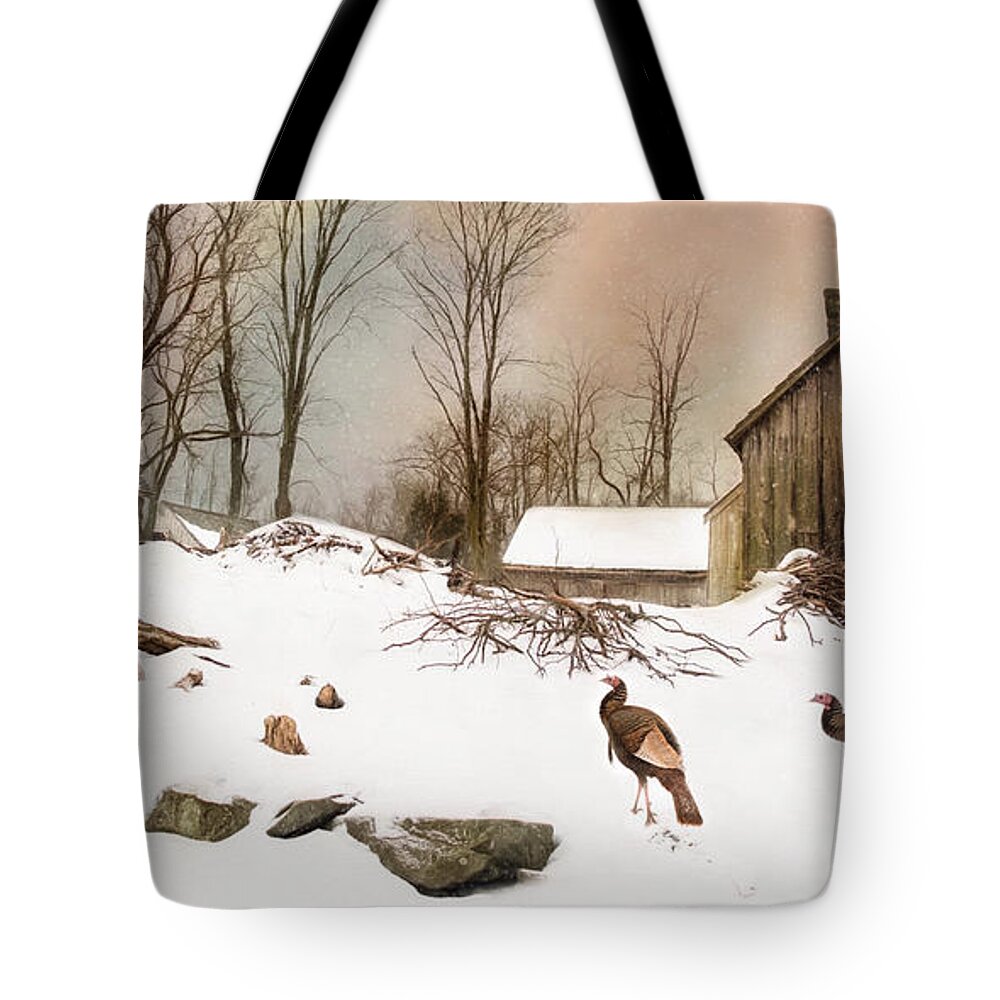 Turkey Tote Bag featuring the photograph Cold Turkey by Robin-Lee Vieira