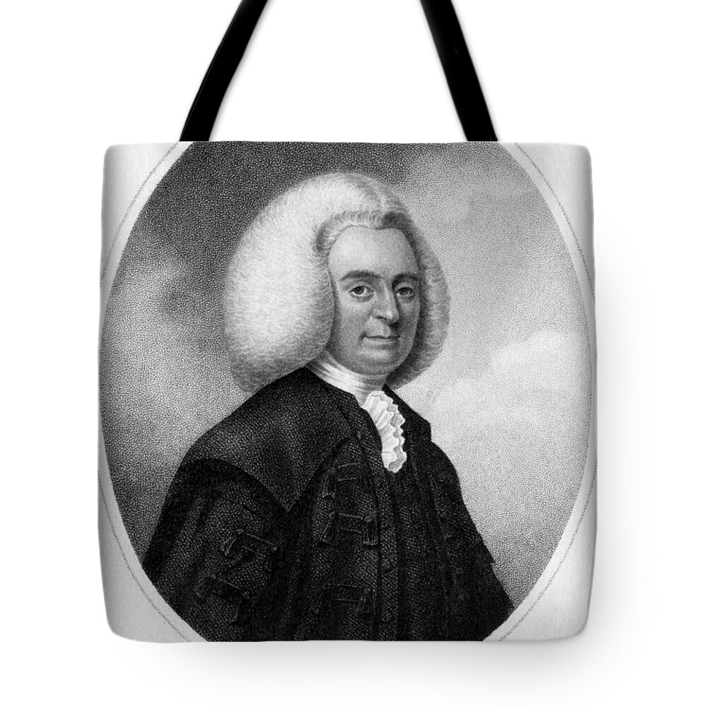 M'laurine Tote Bag featuring the photograph Colin Maclaurin, Scottish Mathematician by Science Source