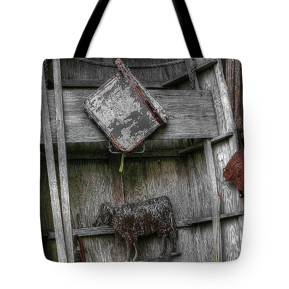 Oars Tote Bag featuring the photograph Collectibles by Randy Pollard