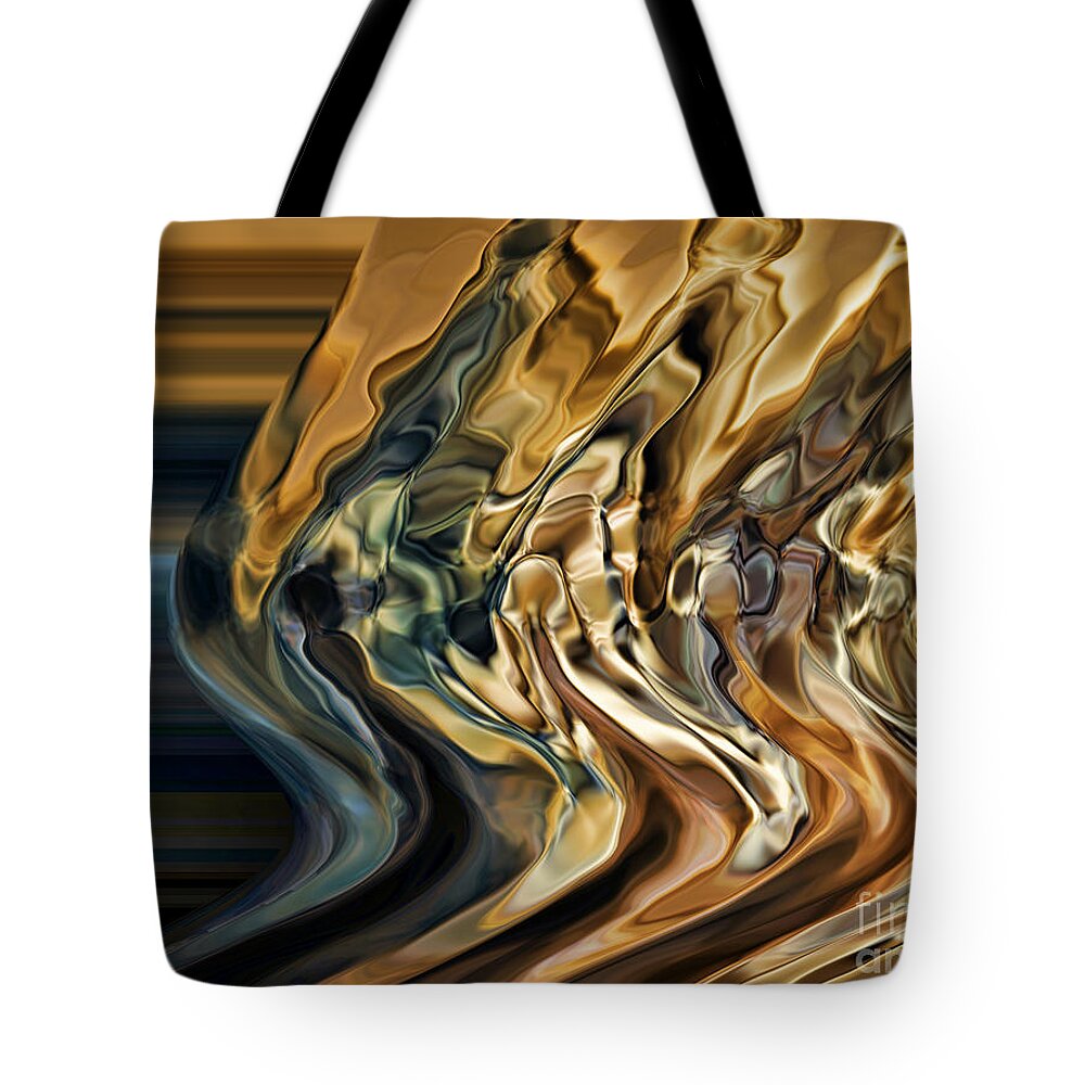 Motion Tote Bag featuring the digital art Collision XIV by Jim Fitzpatrick