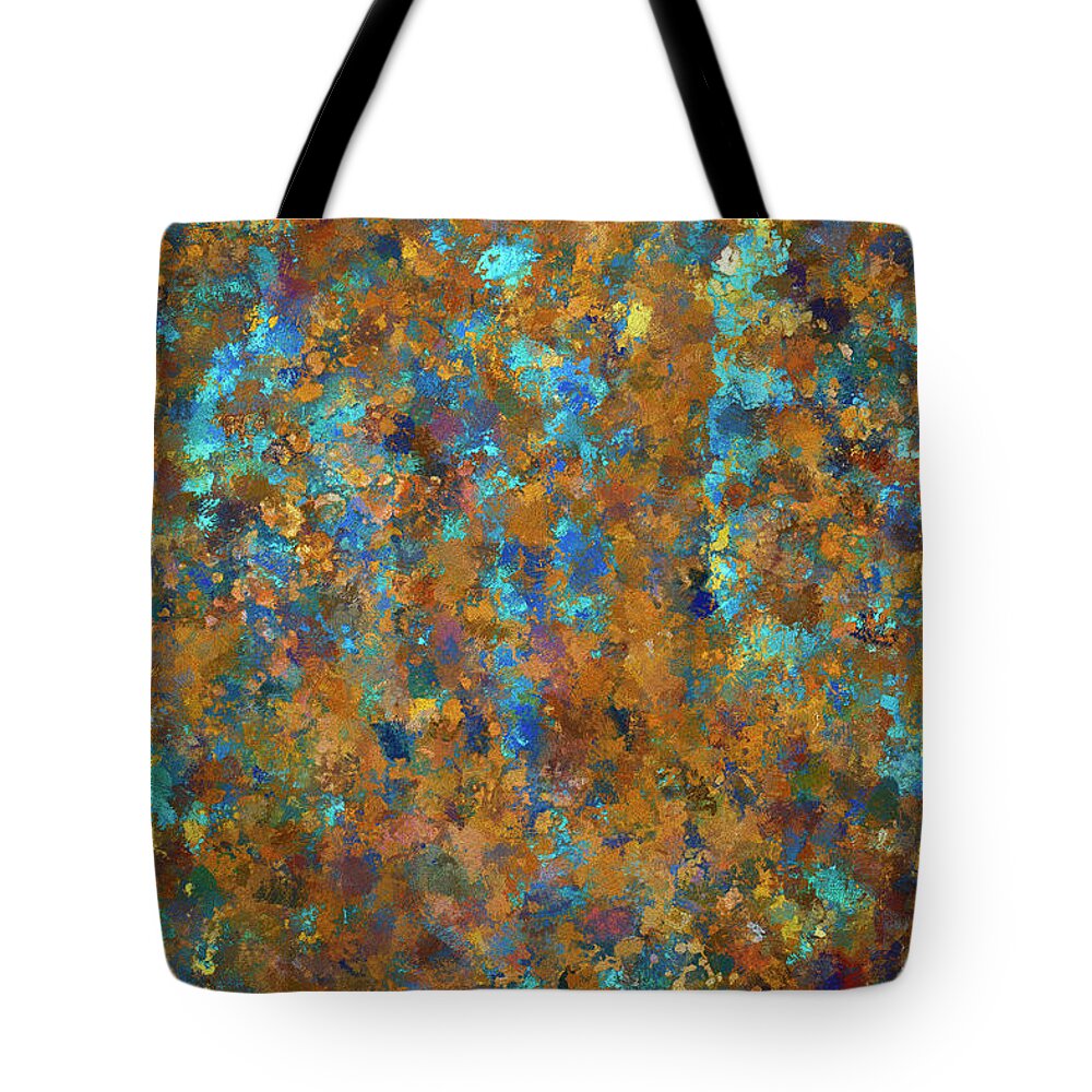 Abstract Tote Bag featuring the photograph Color Abstraction LXXIV by David Gordon