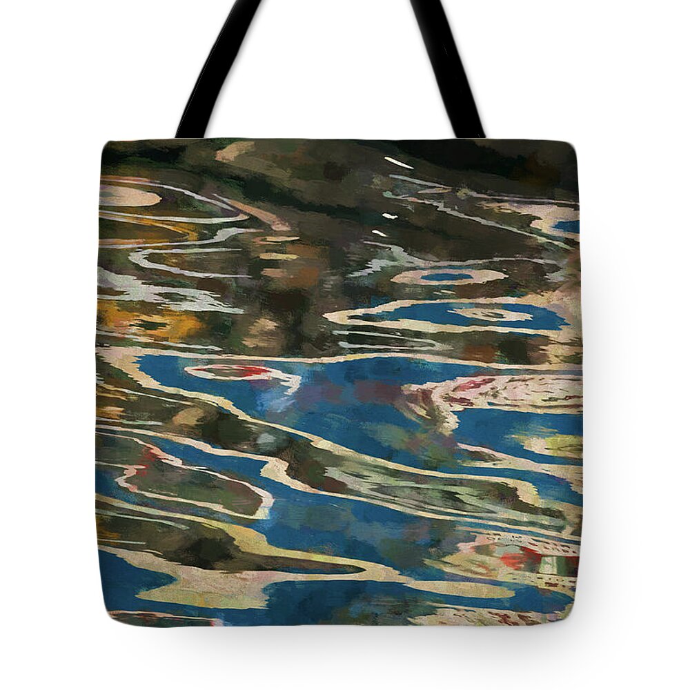 Abstract Tote Bag featuring the photograph Color Abstraction LXXV by David Gordon