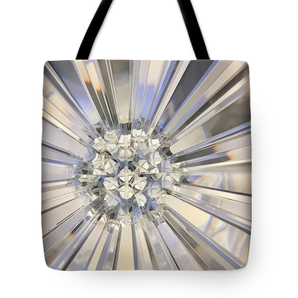 White Light Tote Bag featuring the photograph Color Series 1-14 by J Doyne Miller
