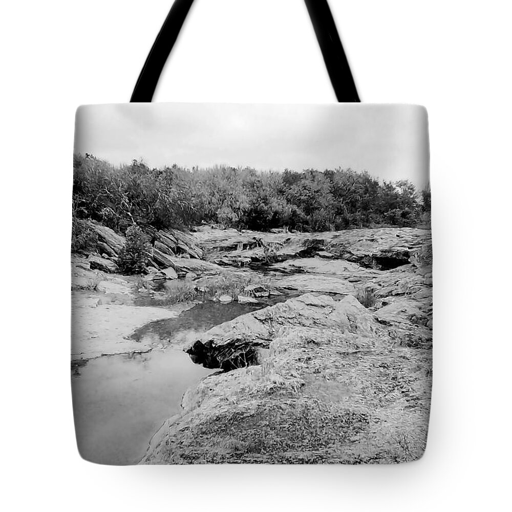 James Smullins Tote Bag featuring the photograph Colorado river by James Smullins