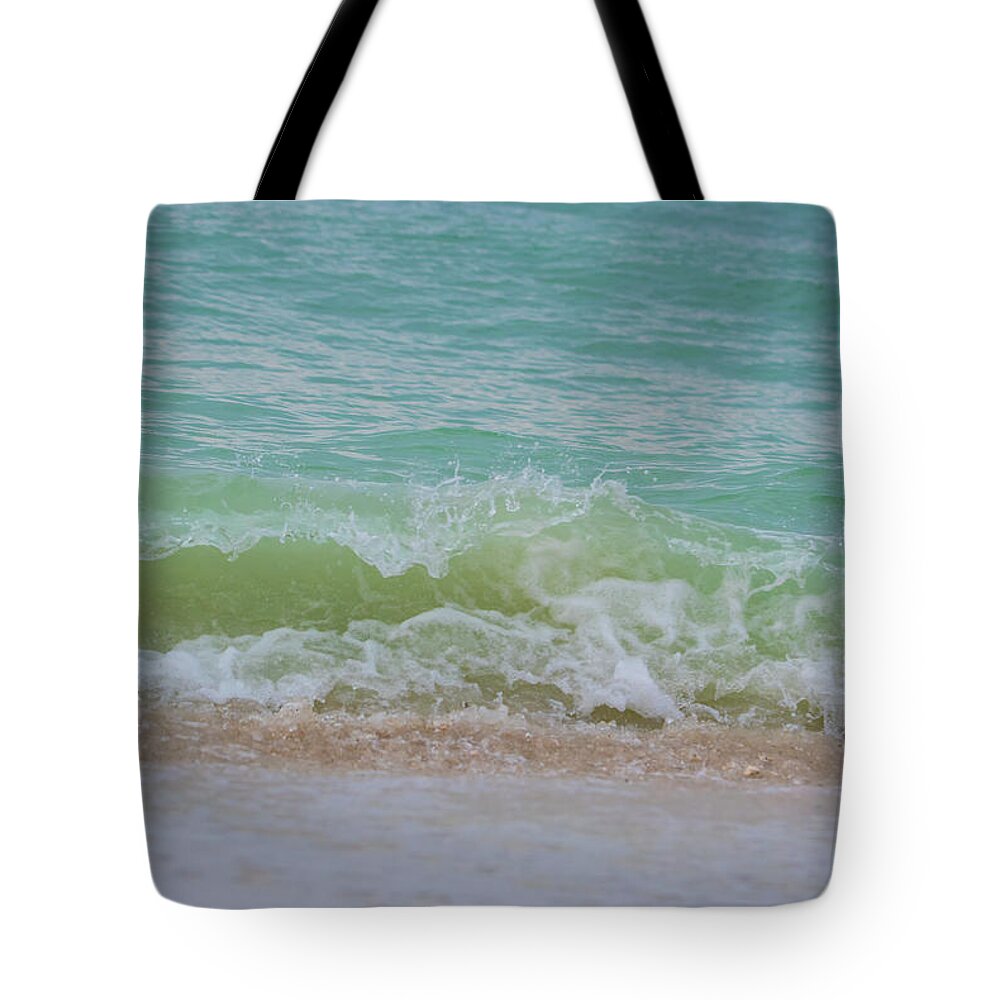Wave Tote Bag featuring the photograph Colorful Wave by Artful Imagery