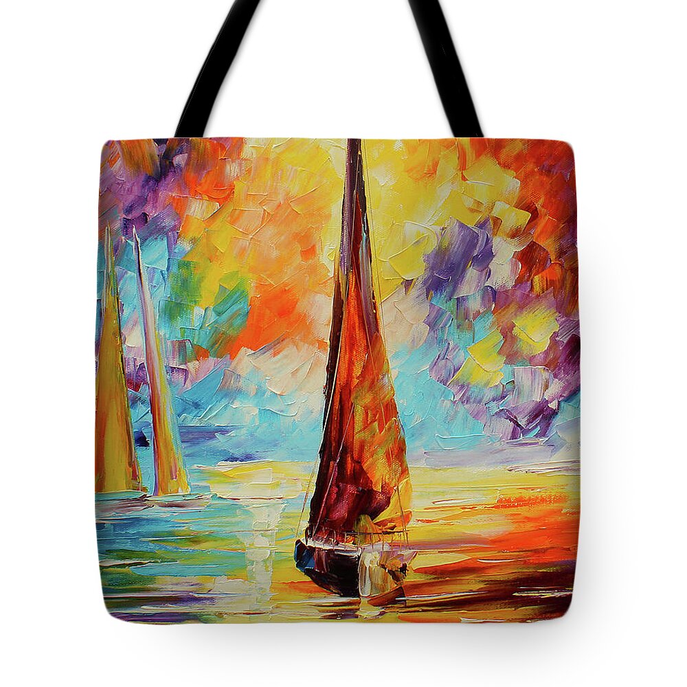 Caribbean House Tote Bag featuring the painting Colors by Kevin Brown
