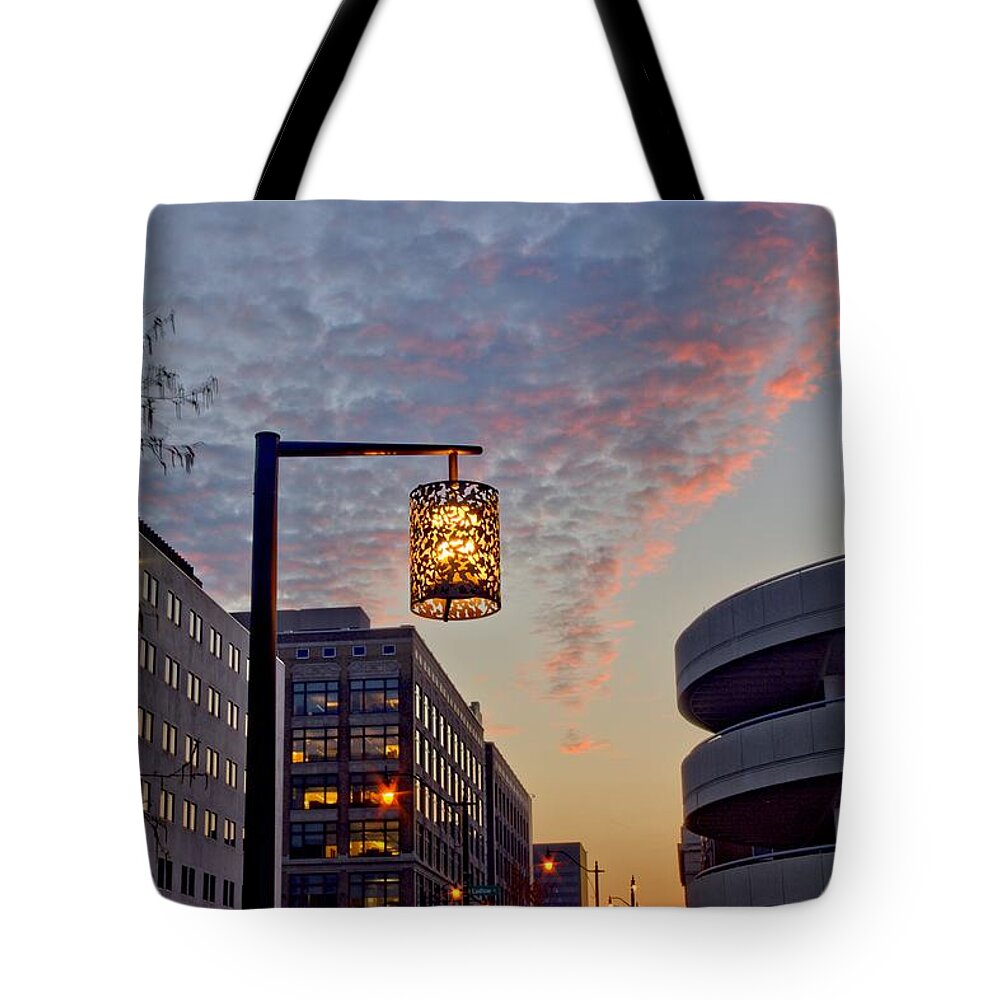 Columbus Tote Bag featuring the photograph Columbus Morning 30 by Brian Gryphon