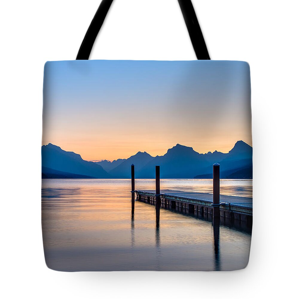 Glacier National Park Tote Bag featuring the photograph Come Away With Me by Adam Mateo Fierro