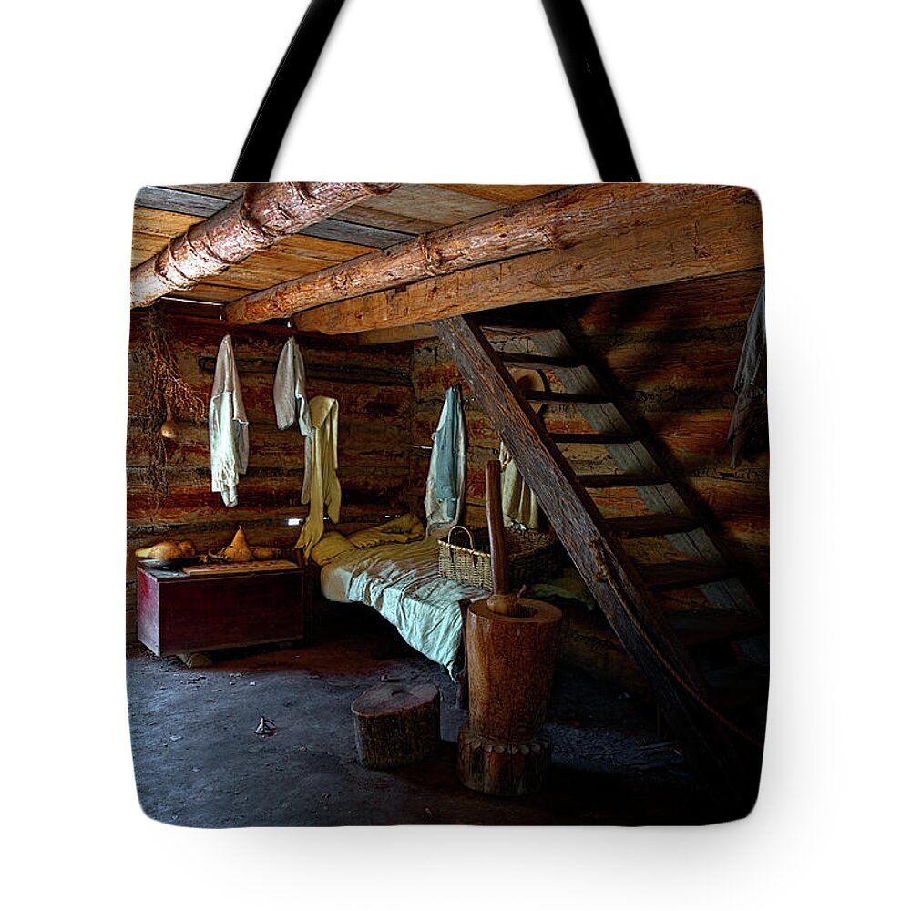 Barn Tote Bag featuring the photograph Comfy Corner by Christopher Holmes