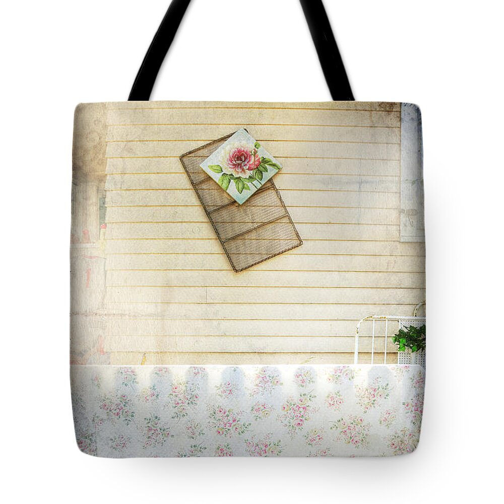Tranquility Tote Bag featuring the photograph Coming Up Roses by Craig J Satterlee