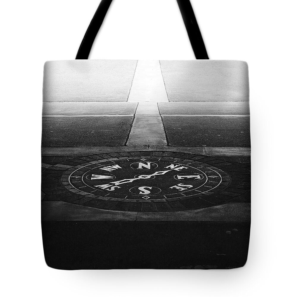 Compass From Temecula Tote Bag featuring the photograph Compass From Temecula by Viktor Savchenko