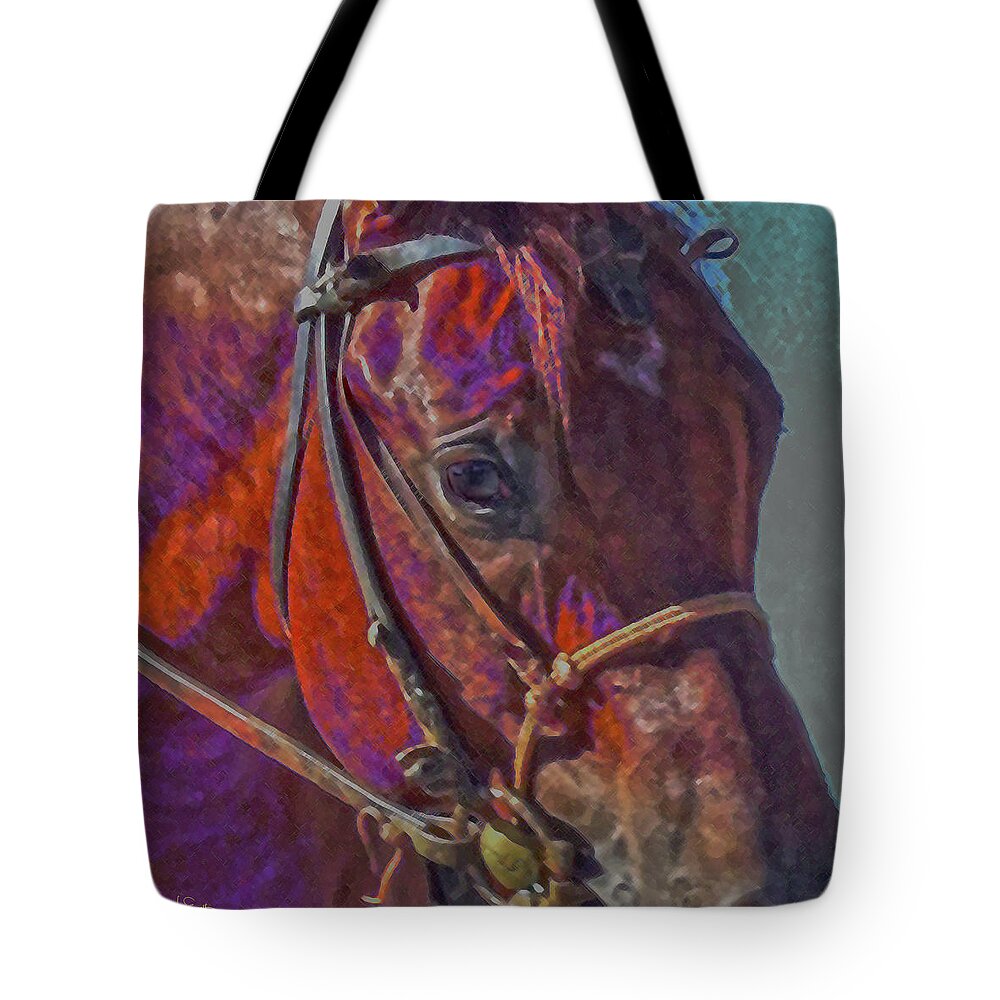 Retro Tote Bag featuring the photograph Concentration in Color by Amanda Smith