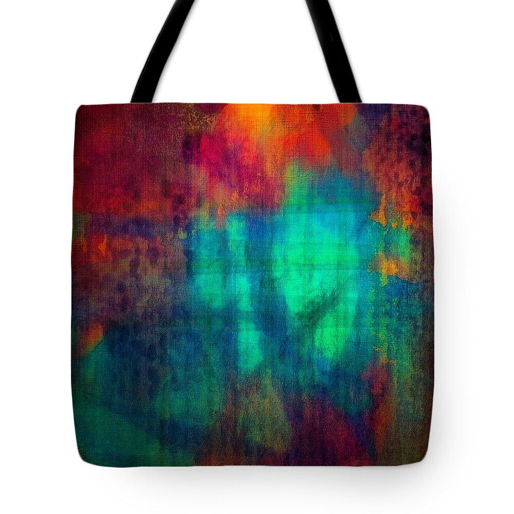 Confidence Tote Bag featuring the painting Confidence by Mimulux Patricia No